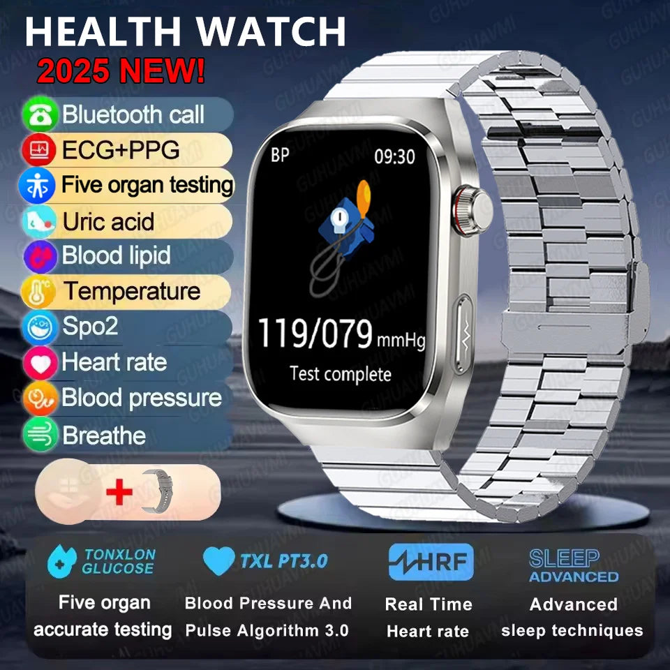 🧠 GUHUAVMI AI Health Smartwatch – The Future of Personal Health Monitoring