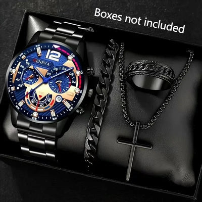 🕰️ Luxury Quartz Wristwatch – Elegance Meets Precision