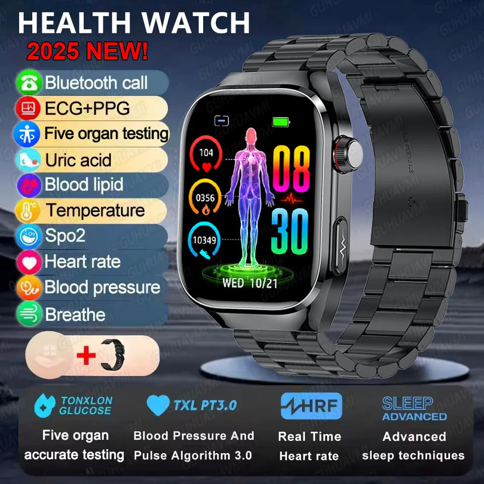🧠 GUHUAVMI AI Health Smartwatch – The Future of Personal Health Monitoring