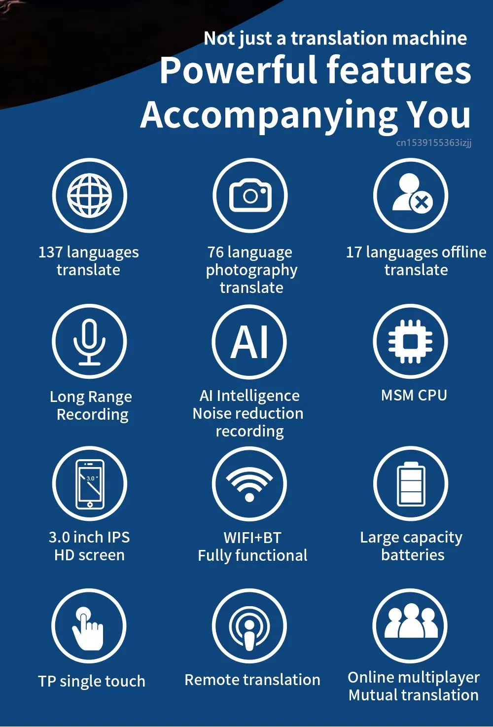 LEEDOAR Z9 – Your smart companion for multilingual communication, whether you’re on a business trip, exploring a new