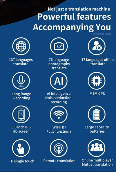 LEEDOAR Z9 – Your smart companion for multilingual communication, whether you’re on a business trip, exploring a new