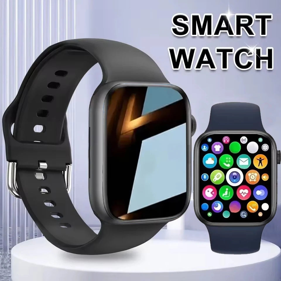 2025 AMOLED Smartwatch – Bluetooth Calling, Heart & Blood Oxygen Monitoring (Android & iOS)