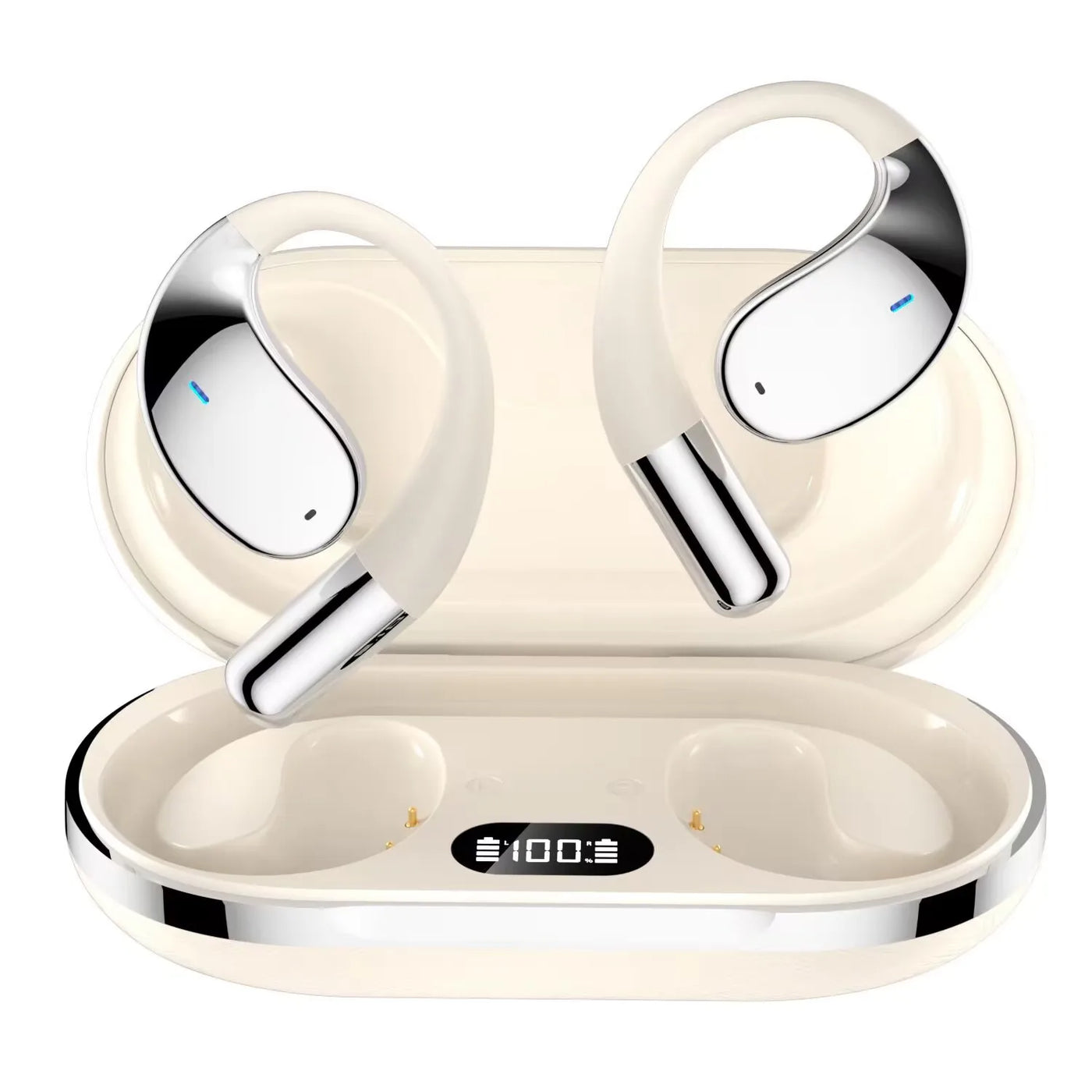 3-in-1 AI Real-Time Language Translator Earbuds – Smart Voice Translation Headphones