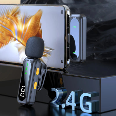 Xiaomi Mijia Wireless Lavalier Microphone – Type-C, iPhone, Android, PC, Live Recording