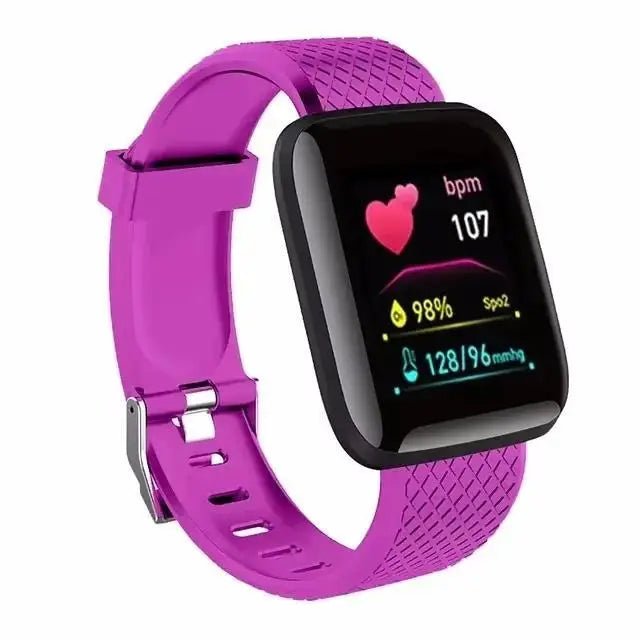 SUPMANGO 116 Smartwatch – Fitness Tracker with USB Charging & Heart Rate Monitor