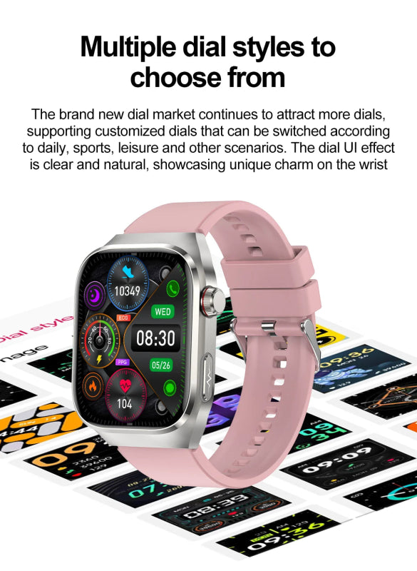 🧠 GUHUAVMI AI Health Smartwatch – The Future of Personal Health Monitoring