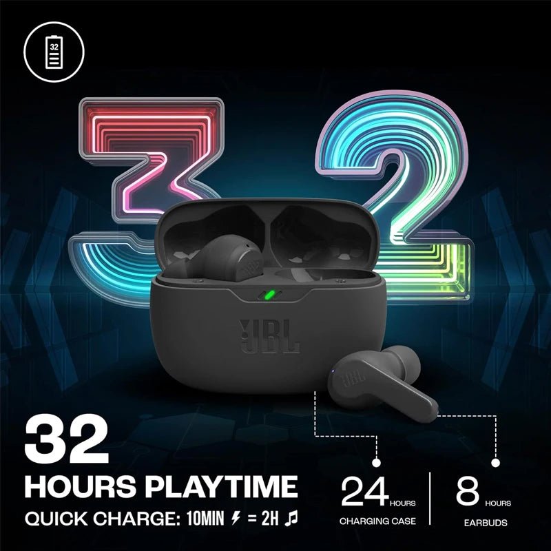 Cancellation Headphones  JBL Vibe Beam Earbuds