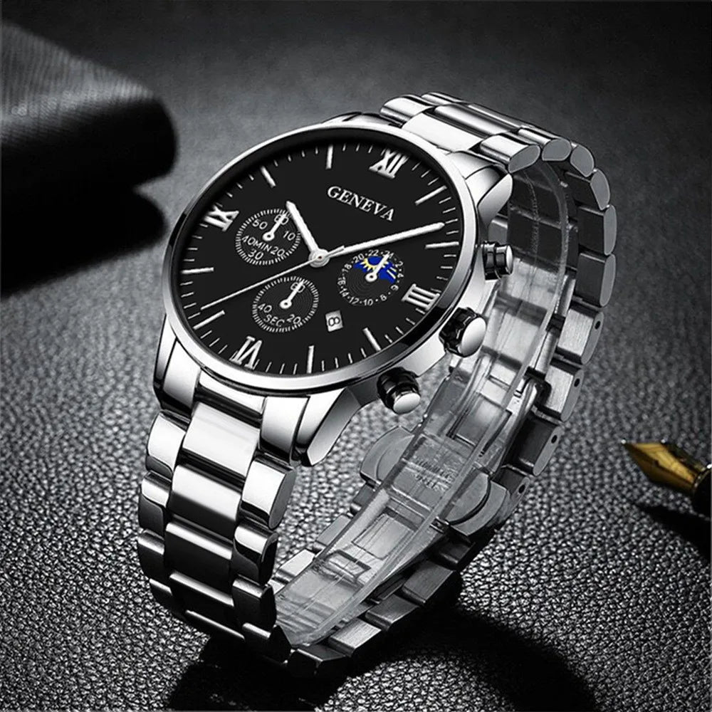🕰️ Luxury Quartz Wristwatch – Elegance Meets Precision