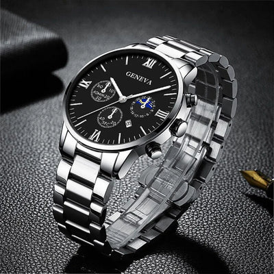 🕰️ Luxury Quartz Wristwatch – Elegance Meets Precision