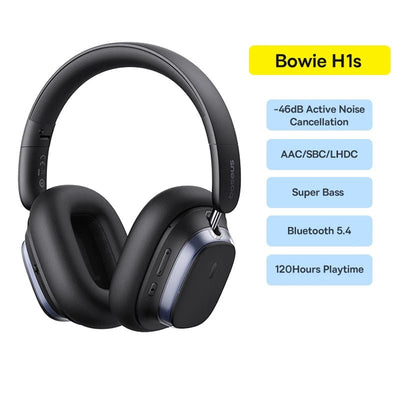 🎧 Large Over-Ear Design for full comfort.