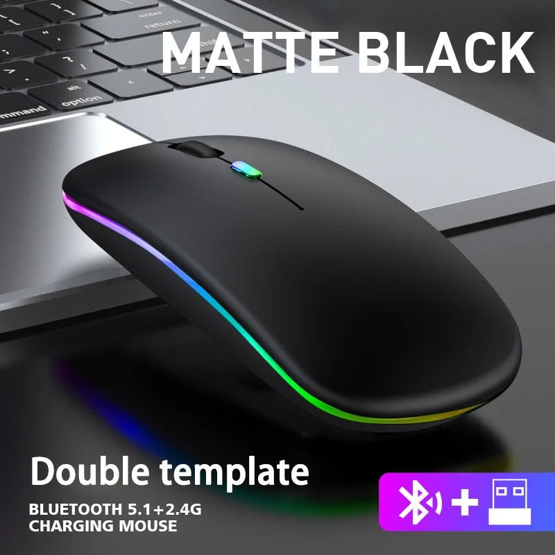 🖱️ LYBYU Bluetooth Wireless Mouse – Sleek, Compact & Battery-Powered