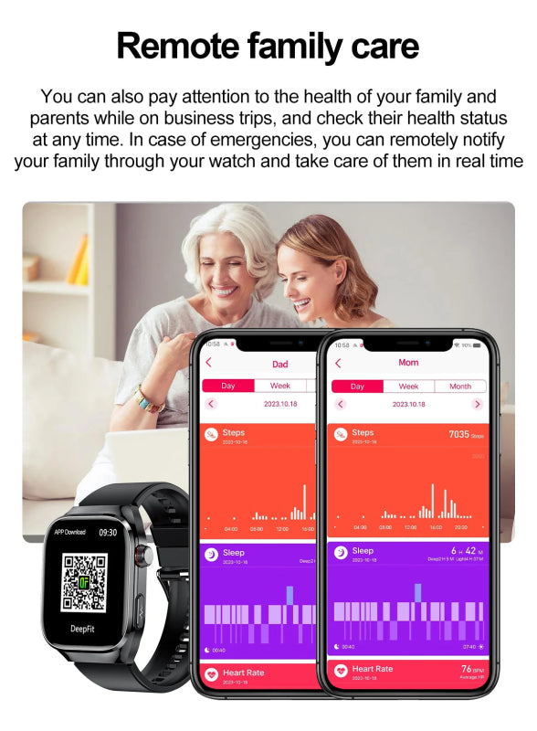 🧠 GUHUAVMI AI Health Smartwatch – The Future of Personal Health Monitoring