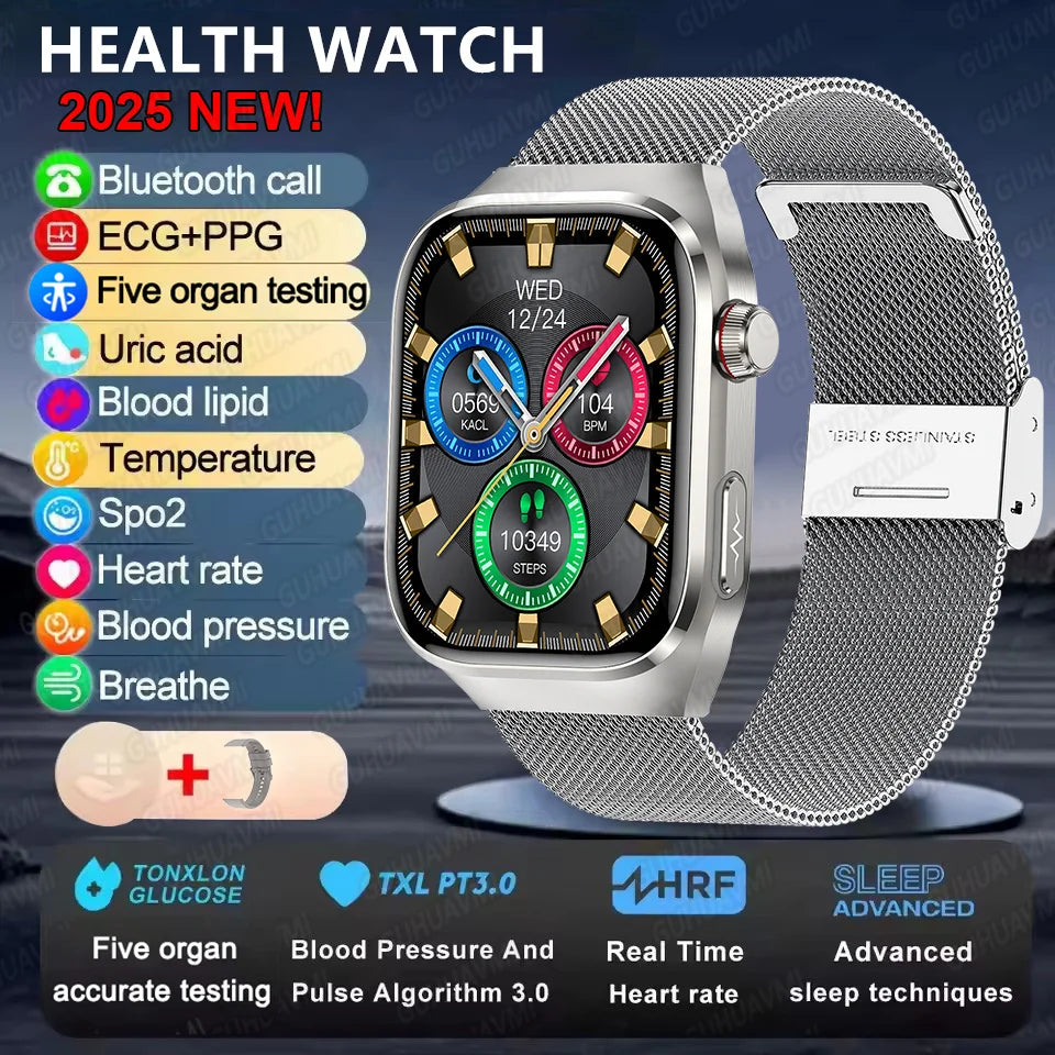 🧠 GUHUAVMI AI Health Smartwatch – The Future of Personal Health Monitoring