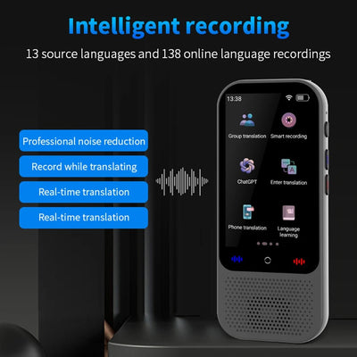 Aibecy S80 PRO Smart Voice Translator – 138 Languages, Offline & Online, Photo Translation - TheElecnest