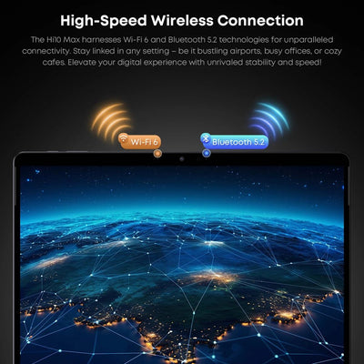 CHUWI Hi10Max 12.96" Tablet – Windows 11, Intel Celeron, 8GB RAM, 512GB SSD, Optional Keyboard & Pen - TheElecnest