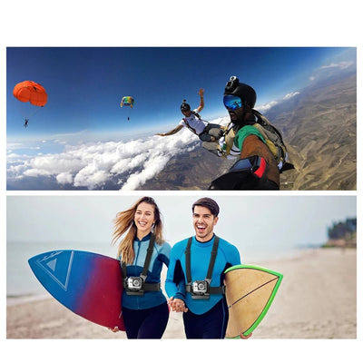 EXSKOF Action Camera Kit – Perfect for POV & Hands - Free Recording - TheElecnest