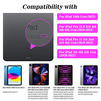 GOOJODOQ Magic Keyboard for iPad – Wireless Metal Case with Touchpad (11"/12.9") - TheElecnest