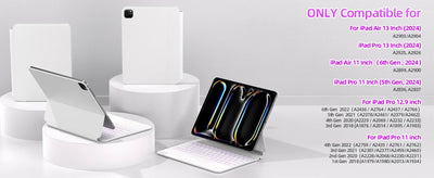 GOOJODOQ Magic Keyboard for iPad – Wireless Metal Case with Touchpad (11"/12.9") - TheElecnest