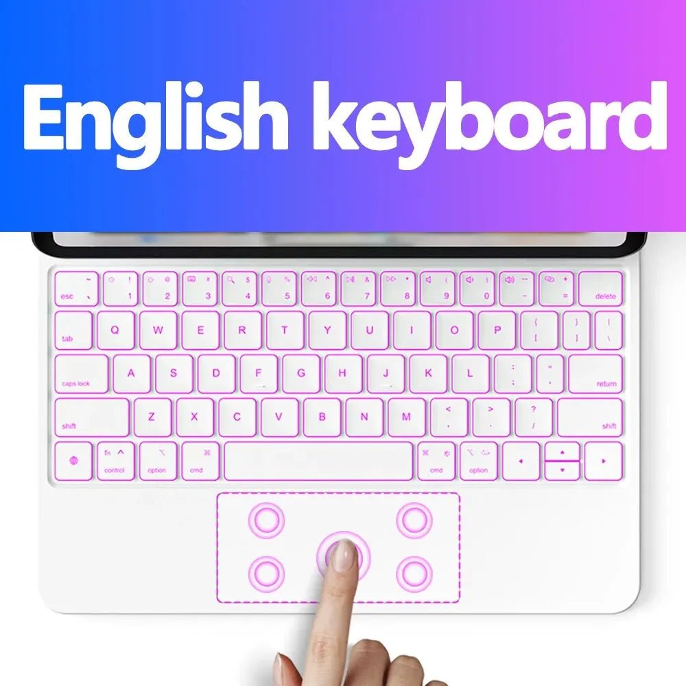 GOOJODOQ Silicon Protective Case with Keyboard for iPad Pro 11" / 12.9" – Shockproof, Drop Resistant, Anti - Dust - TheElecnest