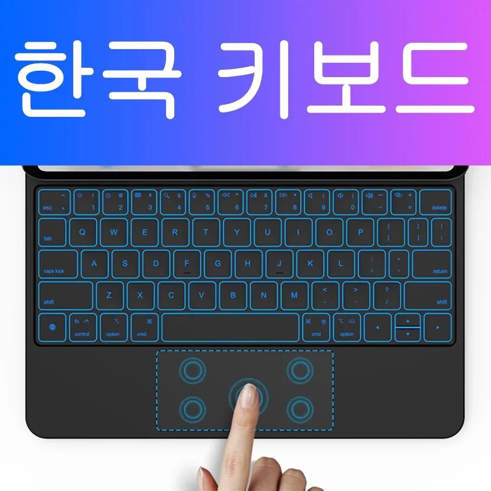 GOOJODOQ Silicon Protective Case with Keyboard for iPad Pro 11" / 12.9" – Shockproof, Drop Resistant, Anti - Dust - TheElecnest