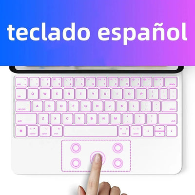 GOOJODOQ Silicon Protective Case with Keyboard for iPad Pro 11" / 12.9" – Shockproof, Drop Resistant, Anti - Dust - TheElecnest