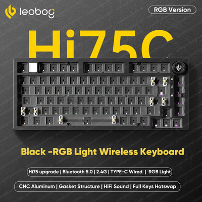 LEOBOG Hi75C Series – 81 - Key Hot - Swappable Mechanical Keyboard with Multi - Mode Connectivity - TheElecnest