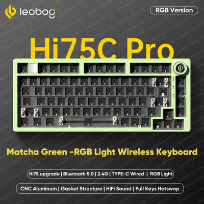 LEOBOG Hi75C Series – 81 - Key Hot - Swappable Mechanical Keyboard with Multi - Mode Connectivity - TheElecnest