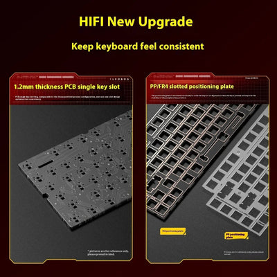 LEOBOG Hi75C Series – 81 - Key Hot - Swappable Mechanical Keyboard with Multi - Mode Connectivity - TheElecnest