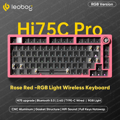 LEOBOG Hi75C Series – 81 - Key Hot - Swappable Mechanical Keyboard with Multi - Mode Connectivity - TheElecnest