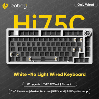LEOBOG Hi75C Series – 81 - Key Hot - Swappable Mechanical Keyboard with Multi - Mode Connectivity - TheElecnest