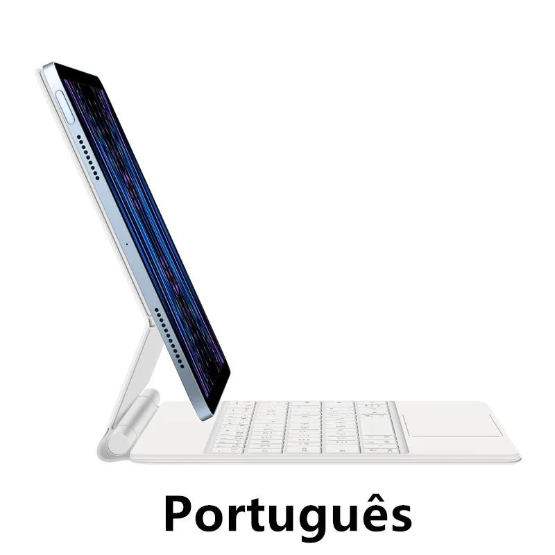 Magic Keyboard for iPad Pro & Air – Wireless Bluetooth, Backlit, Multi - Angle Support, Touchpad - TheElecnest