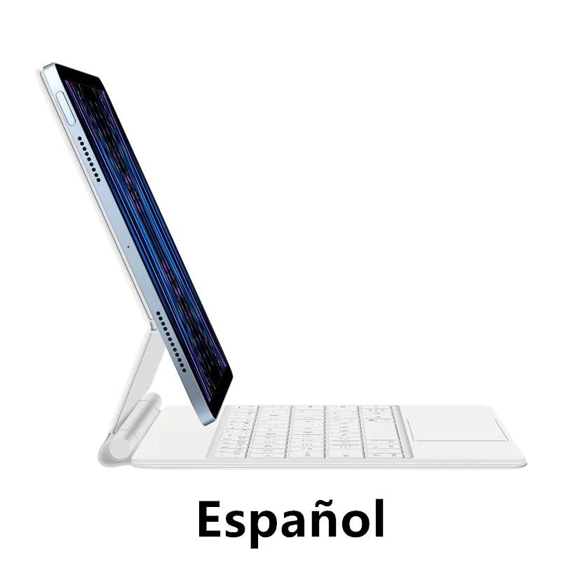 Magic Keyboard for iPad Pro & Air – Wireless Bluetooth, Backlit, Multi - Angle Support, Touchpad - TheElecnest