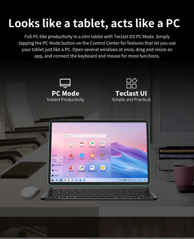 Teclast P50 AI 11" Tablet – Android 15, AI Octa - Core, 6GB RAM, 128GB Storage, 90Hz Display - TheElecnest