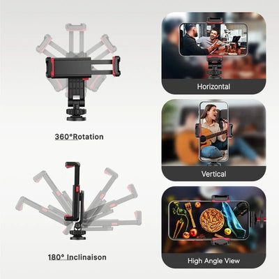 VIJIM Mini Tripod for Smartphones – Lightweight, Foldable, Plastic – Model Ulanzi ST - 06S - TheElecnest