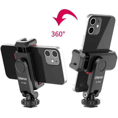 VIJIM Mini Tripod for Smartphones – Lightweight, Foldable, Plastic – Model Ulanzi ST - 06S - TheElecnest