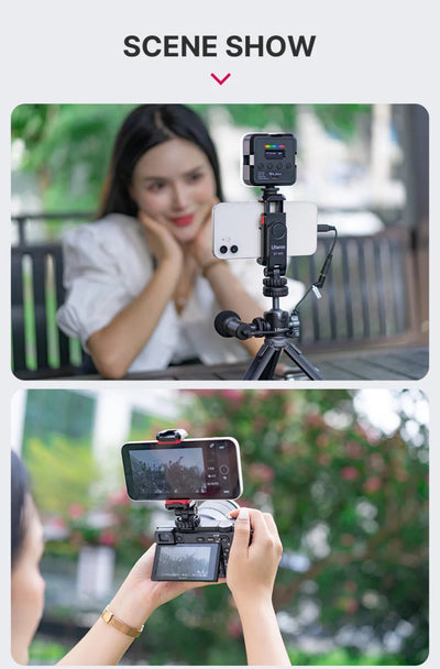 VIJIM Mini Tripod for Smartphones – Lightweight, Foldable, Plastic – Model Ulanzi ST - 06S - TheElecnest
